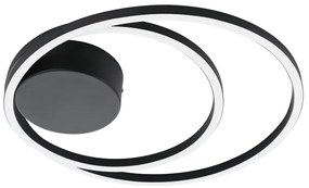 Φωτιστικό Οροφής Eglo 900471 RUOTALE Μαύρο Ματ (Black Mat) 3000K