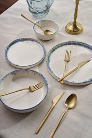Dinner Set (24 Pieces) Roundy - Blue White
Blue