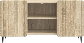 vidaXL Ντουλάπι TV 102 x 34,5 x 52 cm Sonoma Δρυς Επεξεργασμένο Ξύλο