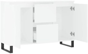vidaXL Μπουφές Λευκός 104 x 35 x 70 εκ. από Επεξεργασμένο Ξύλο