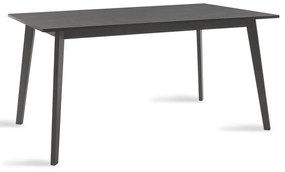 Dining table Benson mdf - venner in rustic grey color 150x90x75cm 150x90x75 εκ.