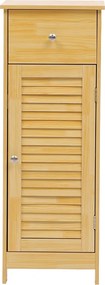 Ντουλάπι-στήλη Chesy pakoworld mdf σε φυσική απόχρωση 32x30x87εκ