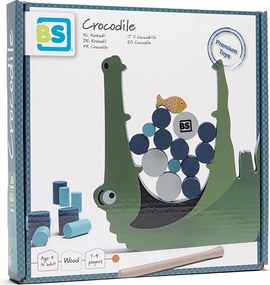Ξύλινο Παιχνίδι Ισορροπίας Bs Toys Κροκόδειλος