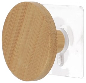 Κρεμαστράκι Αυτοκόλλητο (Φ6.5x4) T-D Rack Bamboo 91041195