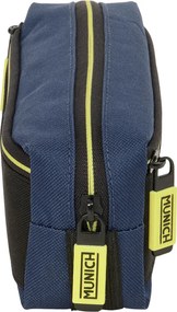 Κασετίνα Munich Track Μπλε Μαύρο 22 x 8,5 x 6 cm