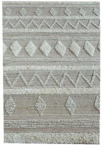 Artekko Coplin Μάλλινο Γκρι Χαλί (160x230)cm Artekko 303-2016