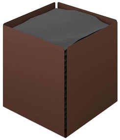Κουτί Για Χαρτομάντηλα Κύβος 123-943 13x13x13cm Matt Wenge Pam&Co Stainless Steel