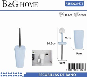 Βουρτσάκι τουαλέτας - Πιγκάλ - Light Blue - 21672