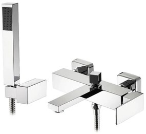 Bathroom faucet Streto Plus Chrome 25.1x21.6x5 εκ.