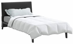 vidaXL Χειμερινό Παπλωματοθήκη Λευκό 140 x 220 cm Πούπουλο