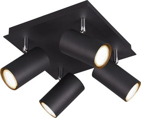 Σποτ Πολύφωτο Trio Lighting Marley Black 802430432