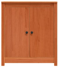 vidaXL Πλαϊνό γραφείο Καφέ 70 x 35 x 80 εκ.
