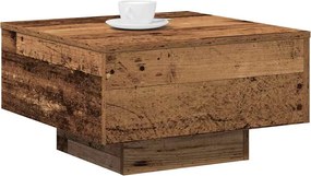 vidaXL Τραπεζάκι σαλονιού Παλιό Ξύλο 55 x 55 x 31 cm