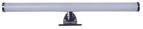InLight Επιτοίχιο φωτιστικό LED 6W 4000K από πλαστικό σε χρώμιο απόχρωση D:40cm (1045)