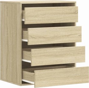vidaXL Συρταριέρα Sonoma Δρυς 60x41x76 εκ. από Επεξεργ. Ξύλο