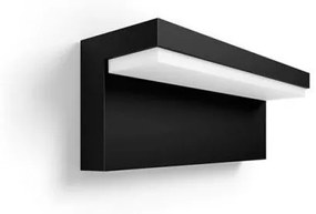 Έξυπνο Φωτιστικό Τοίχου Απλίκα Led 13,5W IP44 Μαύρο RGBW Hue Nyro 915005841701 Philips Hue-915005841701-Μαύρο 915005841701