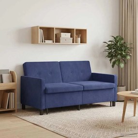 vidaXL Κρεβάτι καναπές Μπλε Αστυνομίας Ύφασμα