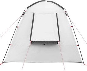vidaXL Καταφύγιο Τέντας Λευκό Μαύρο 400 x 210 x 180 εκ Πολυεστέρας
