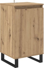 vidaXL Πλαϊνό γραφείο Artisan Oak 40 x 35 x 70 εκ. Επεξεργασμένο ξύλο