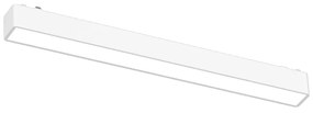 InLight Φωτιστικό LED 10W 3CCT για Ultra-Thin μαγνητική ράγα σε λευκή απόχρωση (by tuya and zigbee) D:31,5cmX2,4cm (T04705-WH)