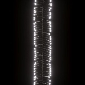 vidaXL Φωτάκια Cluster με 3000 LED Ψυχρό Λευκό από PVC