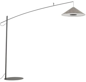 Φωτιστικό Δαπέδου Poise A 11767 72-203x260x240cm 25W 1xE27 Grey Nowodvorski