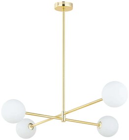 Φωτιστικό Οροφής Sarius 4737 4xG9 6W 90x61cm Gold TK Lighting