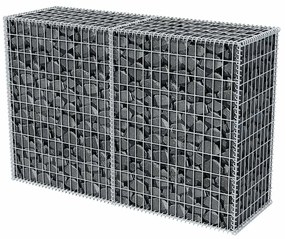 vidaXL Συρματοκιβώτιο 150 x 50 x 100 εκ. από Γαλβανισμένο Χάλυβα