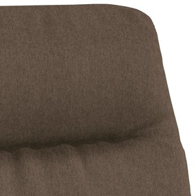 vidaXL Πολυθρόνα Relax Taupe Υφασμάτινη