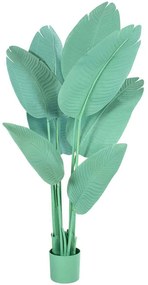 Τεχνητό Φυτό Στερλίτσια 20368 120cm Turkuaz Globostar Polyethylene,Fabric
