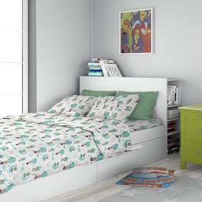 Μαξιλαροθήκη Παιδική Reach The Stars 192 Green DimCol 50Χ70 50x70cm 100% Cotton