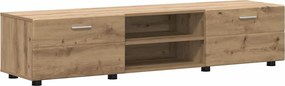vidaXL Σετ επίπλου τηλεόρασης FLORIN 3 pcs Artisan Oak