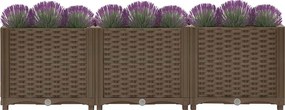 vidaXL Υπερυψωμένο Κρεβάτι 120x40x38 εκ. από Πολυπροπυλένιο