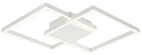 Φωτιστικό Οροφής - Πλαφονιέρα 2027 Led 3000K 25W Sandy White Aluminum,Acrylic
