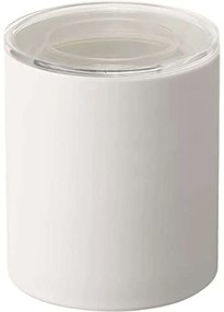 Βάζο Αποθήκευσης WH Large LBTYMZK5116 10,5x10,5x12cm White Yamazaki Ceramic,Polyresin