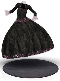 Χαλί Queen Ps Antracite Carpet Couture 150X150cm Round