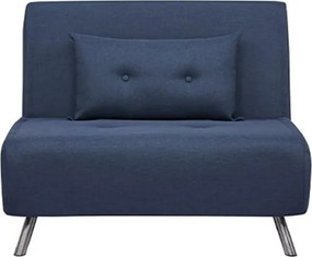 Πολυθρόνα κρεβάτι Nextdeco Berlin denim Υ92x100x91εκ.