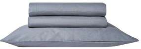 Σεντόνι Essential 24 Με Λάστιχο Grey Kentia King Size 180x235cm 100% Πενιέ Βαμβάκι
