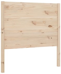 vidaXL Κεφαλάρι 96 x 4 x 100 εκ. από Μασίφ Ξύλο Πεύκου
