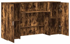 vidaXL Γραφείο υποδοχής 180x50x103,5 εκ. Επεξεργασμένο Ξύλο