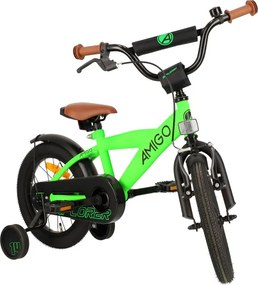 Explorer 14 Inch 21,5 cm Boys Coaster Brake Green/Black