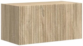 vidaXL Σετ επίπλου τηλεόρασης 2 pcs Δρύς Sonoma Επεξεργασμένο ξύλο