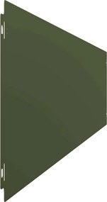 vidaXL Περιφράξεις γκαζόν 30 τεμάχια Ελαιοπράσινο 20x103 cm