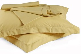 Σεντόνι King Size Με Λάστιχο (180x200+25)  Kentia True Colors Κίτρινο