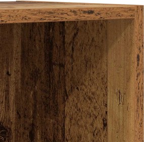 vidaXL Σετ επίπλου τηλεόρασης 2 pcs Καφέ Επεξεργασμένο Ξύλο