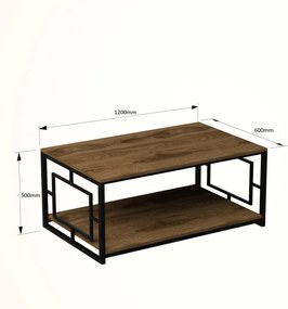 Coffee Table Kelvin - Black Walnut
Black