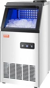 VEVOR Commercial Ice Maker Freestanding Cabinet Machine 110lbs/24H 36 Ice Cubes