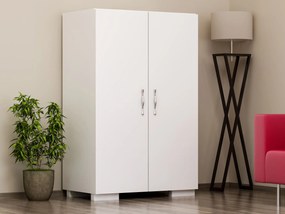 Παπουτσοθήκη Λευκό FRASEN 60x35x94
