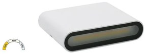 Απλίκα Φωτιστικό Τοίχου LED 6W ΙΡ54 3CCT Up-Down Lumen-3-8960-Λευκό 3-8960