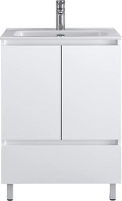 Royal Bath Malaga 60 Base White - Βάση Επίπλου Με Νιπτήρα (61x46 cm)